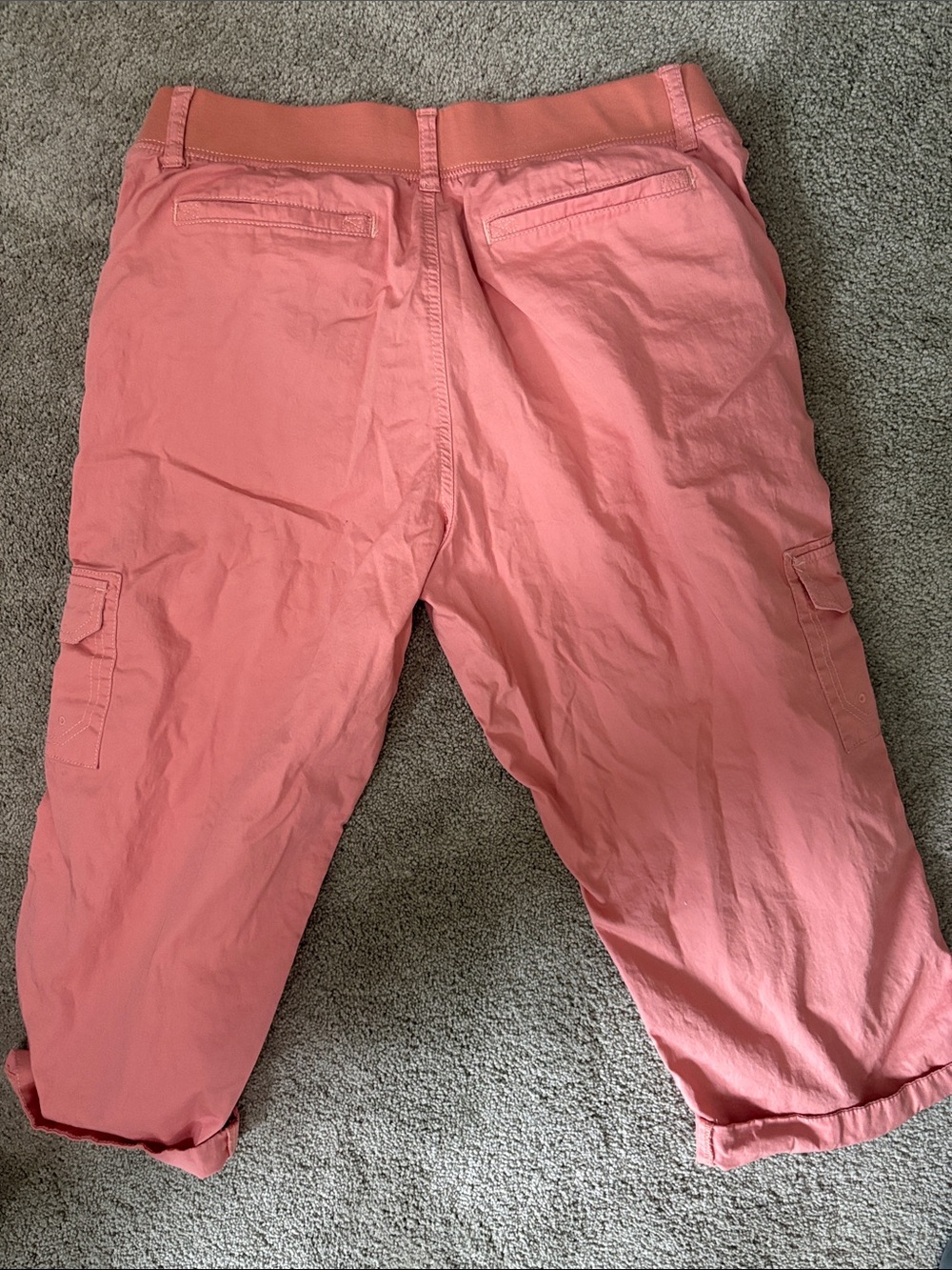 Coral Capri Pants